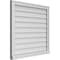 Ekena Millwork Vertical Surface Mount PVC Gable Vent w/ 2"W x 2"H , Brickmould Sill Frame, 32"W x 30"H GVPVE32X3003SN - alternate 2
